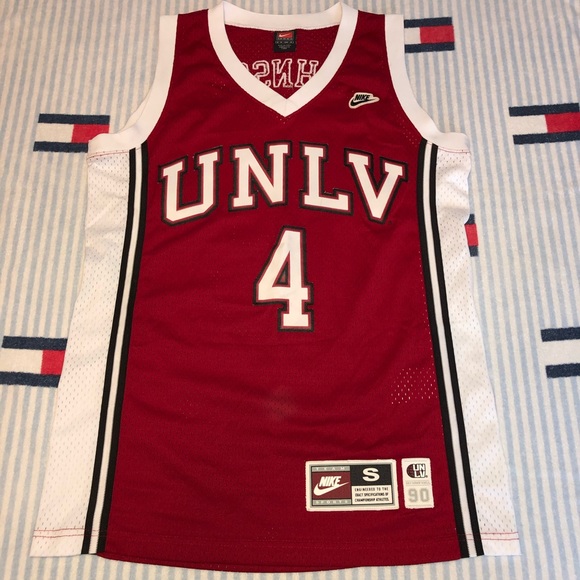 Nike Other - Nike retro UNLV Larry Johnson basketball jersey